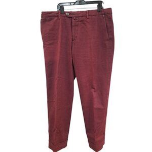 Cesare Attolini Maroon Pants Size 36 Display Model.